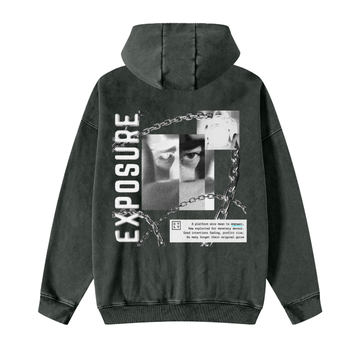 Exposure Double Zip Fleece Hoodie