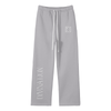 Divination Unisex Solid Color Fleece Straight Leg Sweatpants