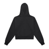 CTLY Fleeced Zip-Up Cropped Hoodie