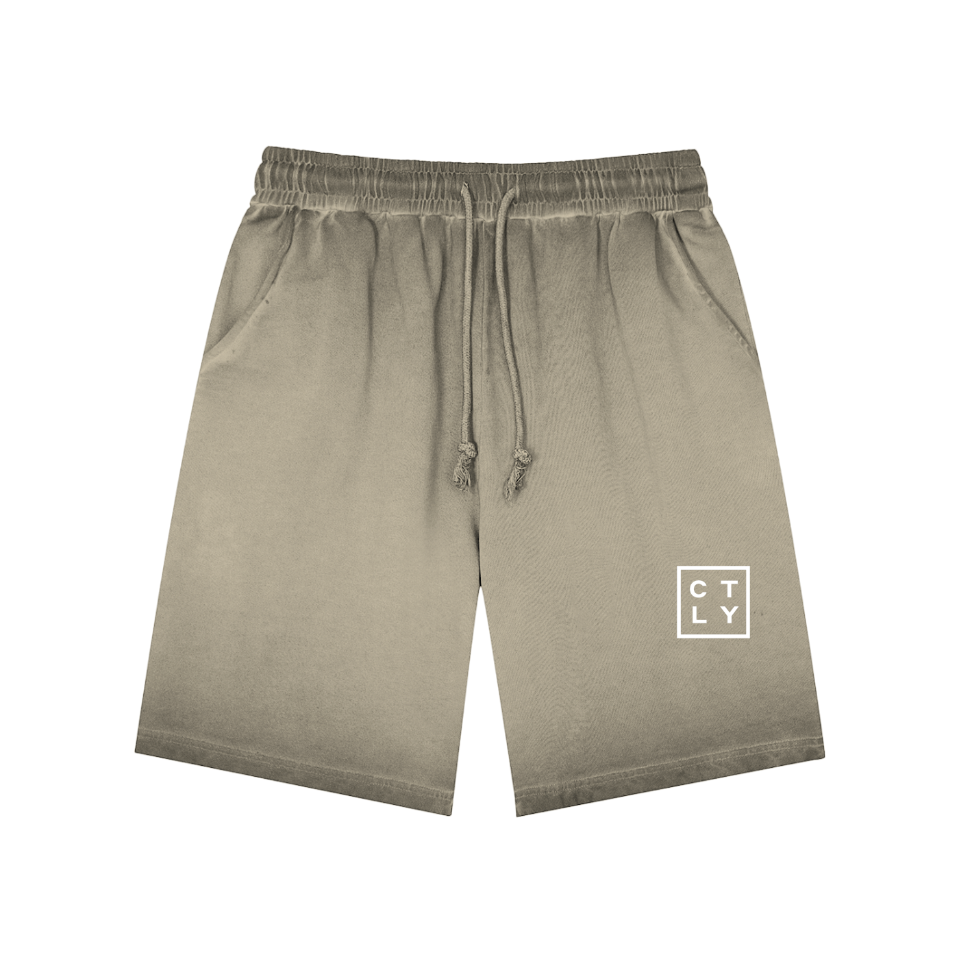 CTLY Reverse Dyed shorts