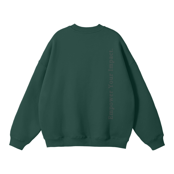 INFLUENCE Unisex Eden Green Fleece Pullover