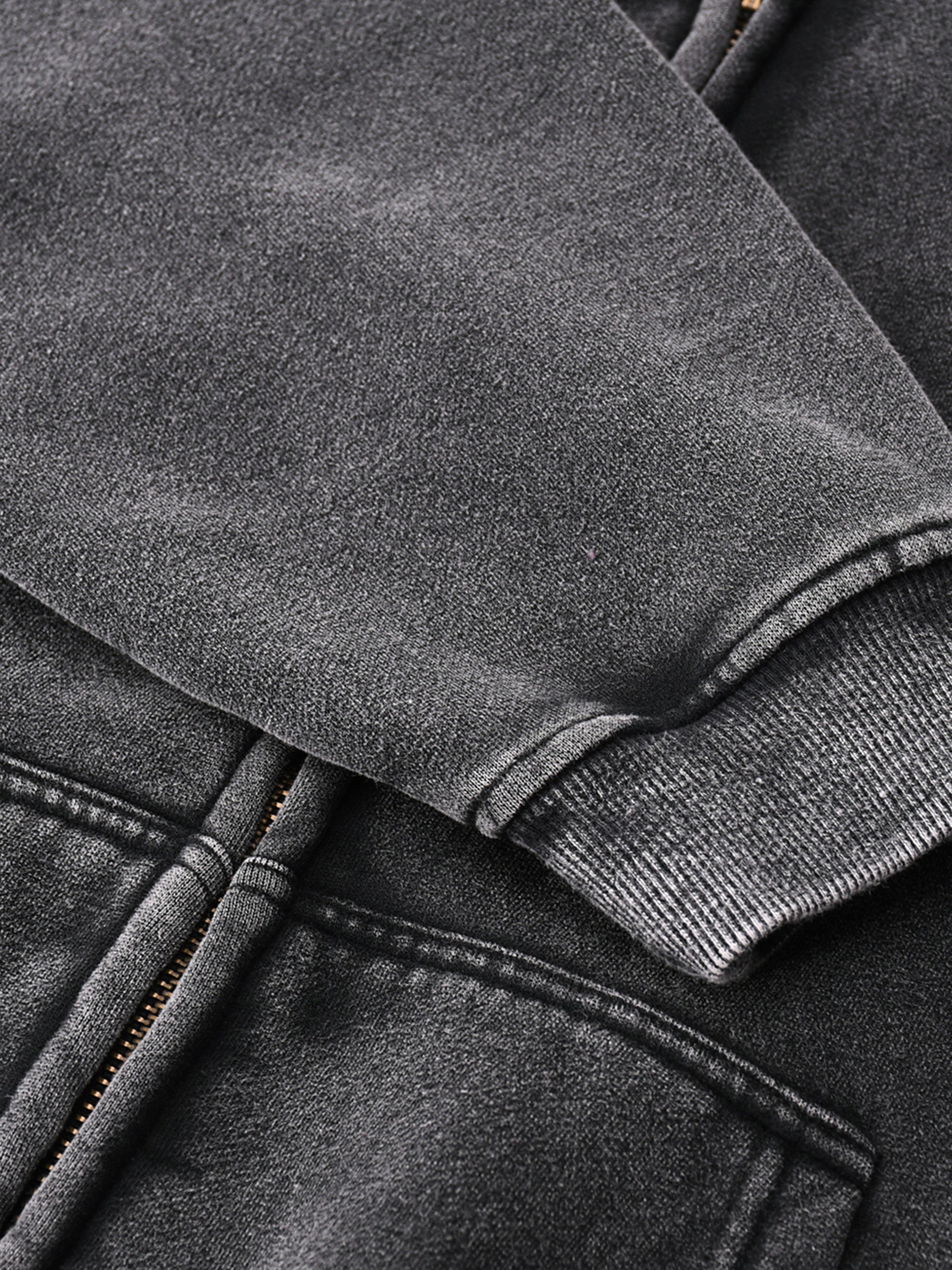 Safe Haven Zip-Through Boxy Hoodie