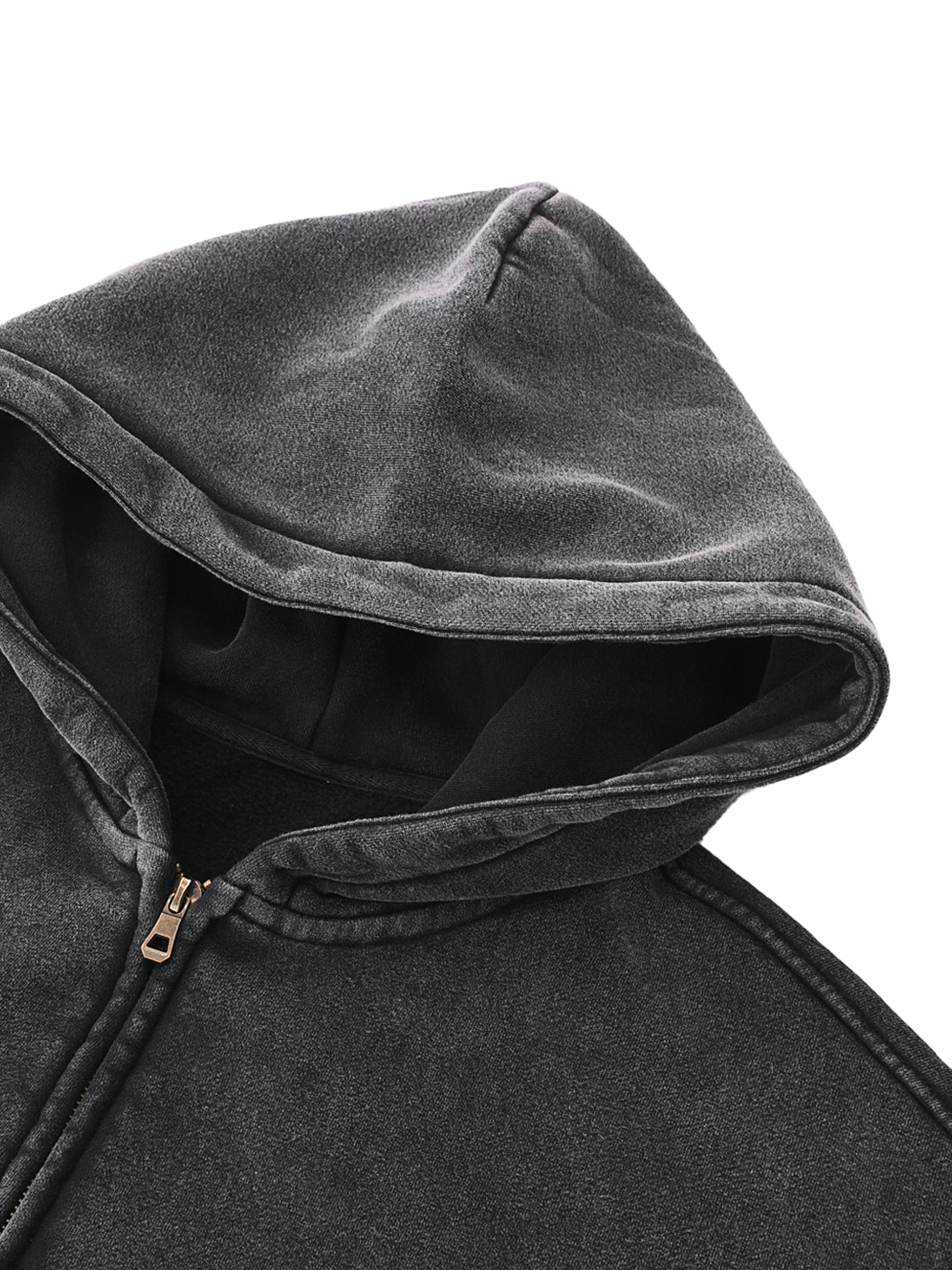 Safe Haven Zip-Through Boxy Hoodie