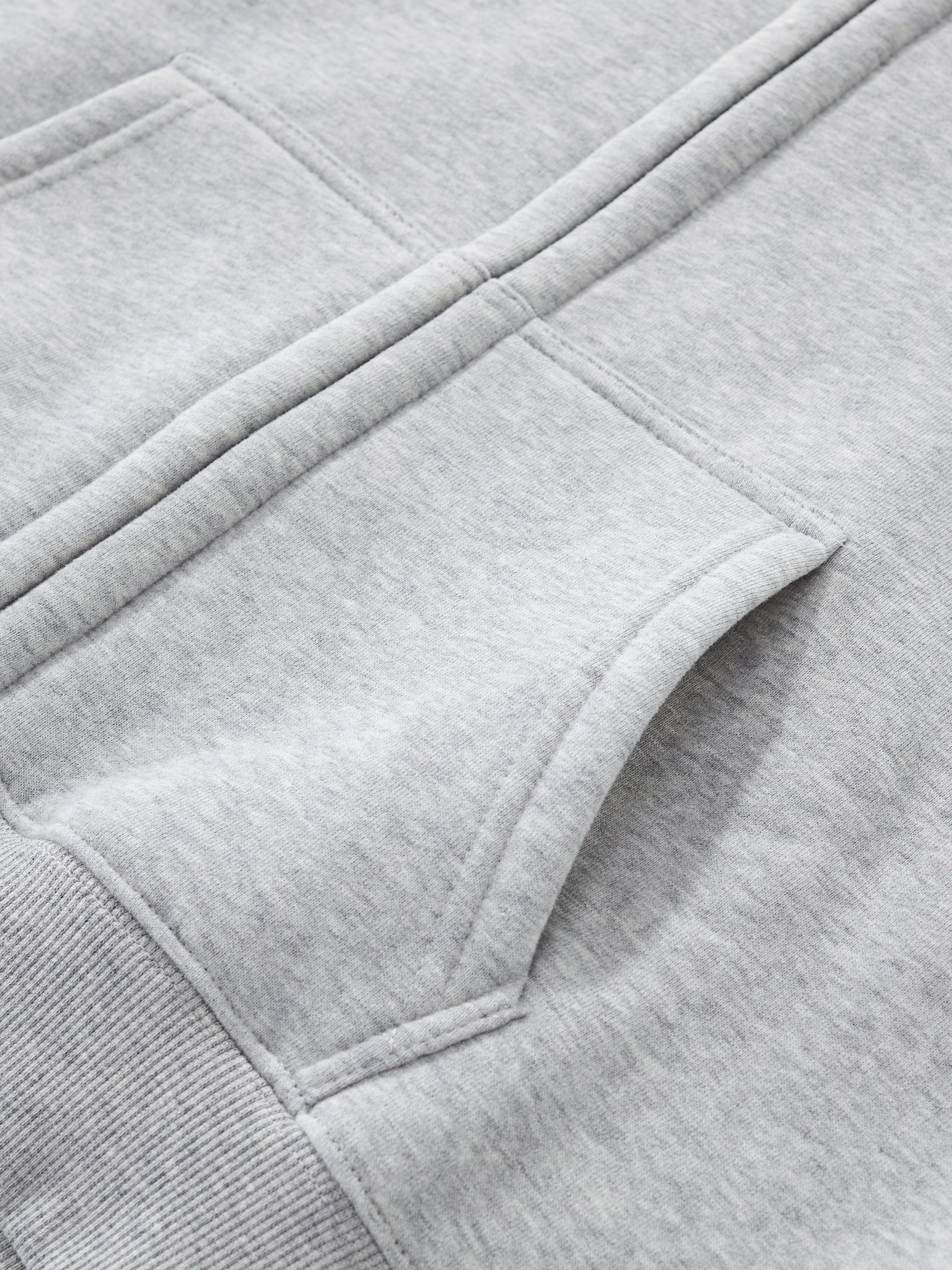 CTLY Signature Series Fleeced Zip-Up Cropped Hoodie