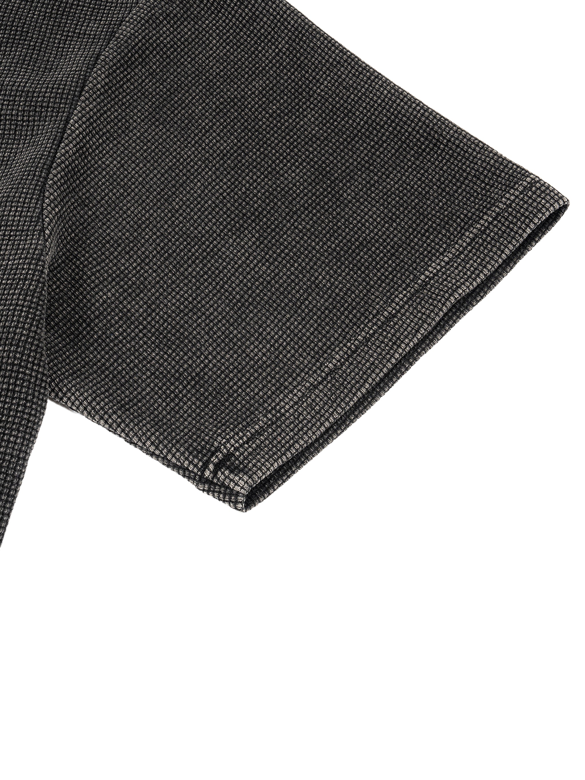 CTLY Waffle-Texture Washed Boxy T-Shirt